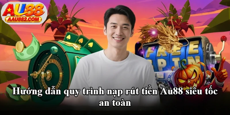 Hướng dẫn quy trình nạp rút tiền Au88 siêu tốc an toàn